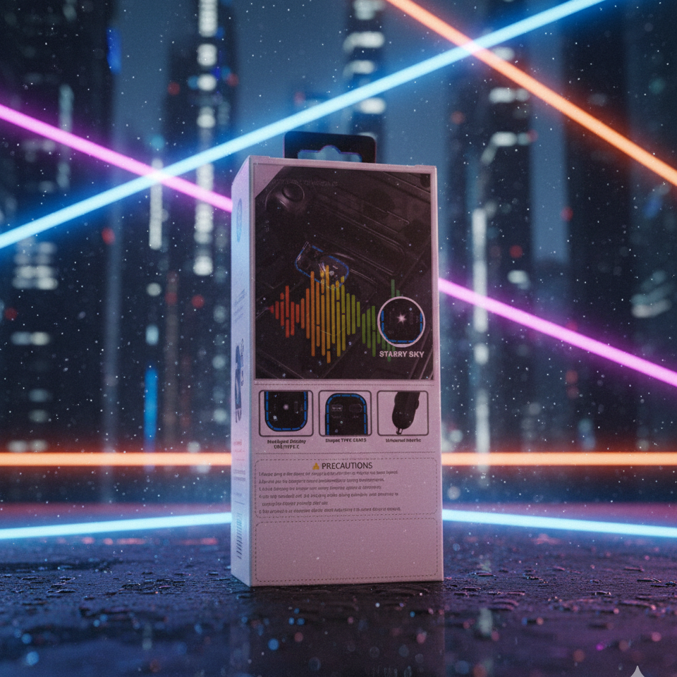 Retractable 4-in-1 Fast Car Charger