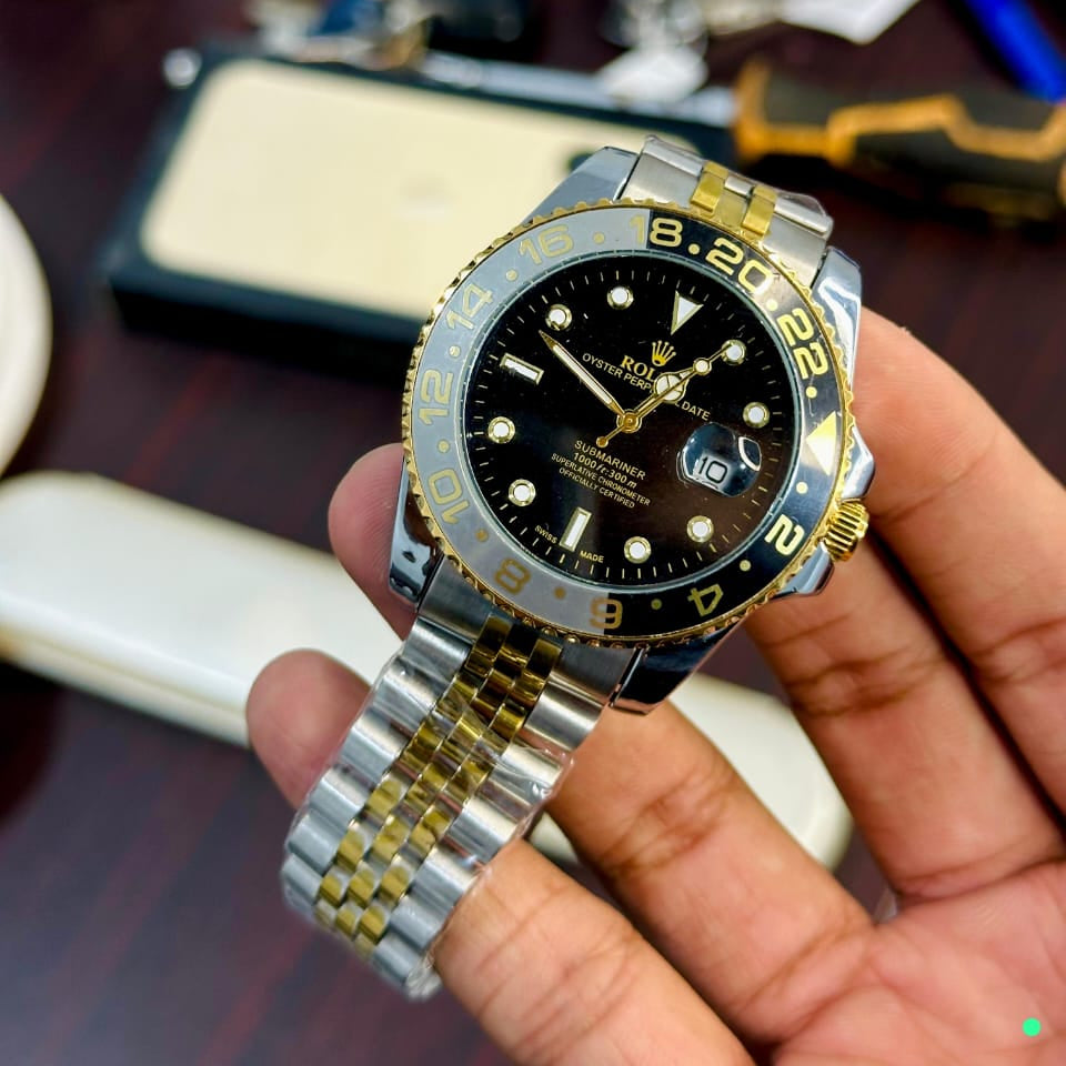 Tone Bezel Luxury Watch