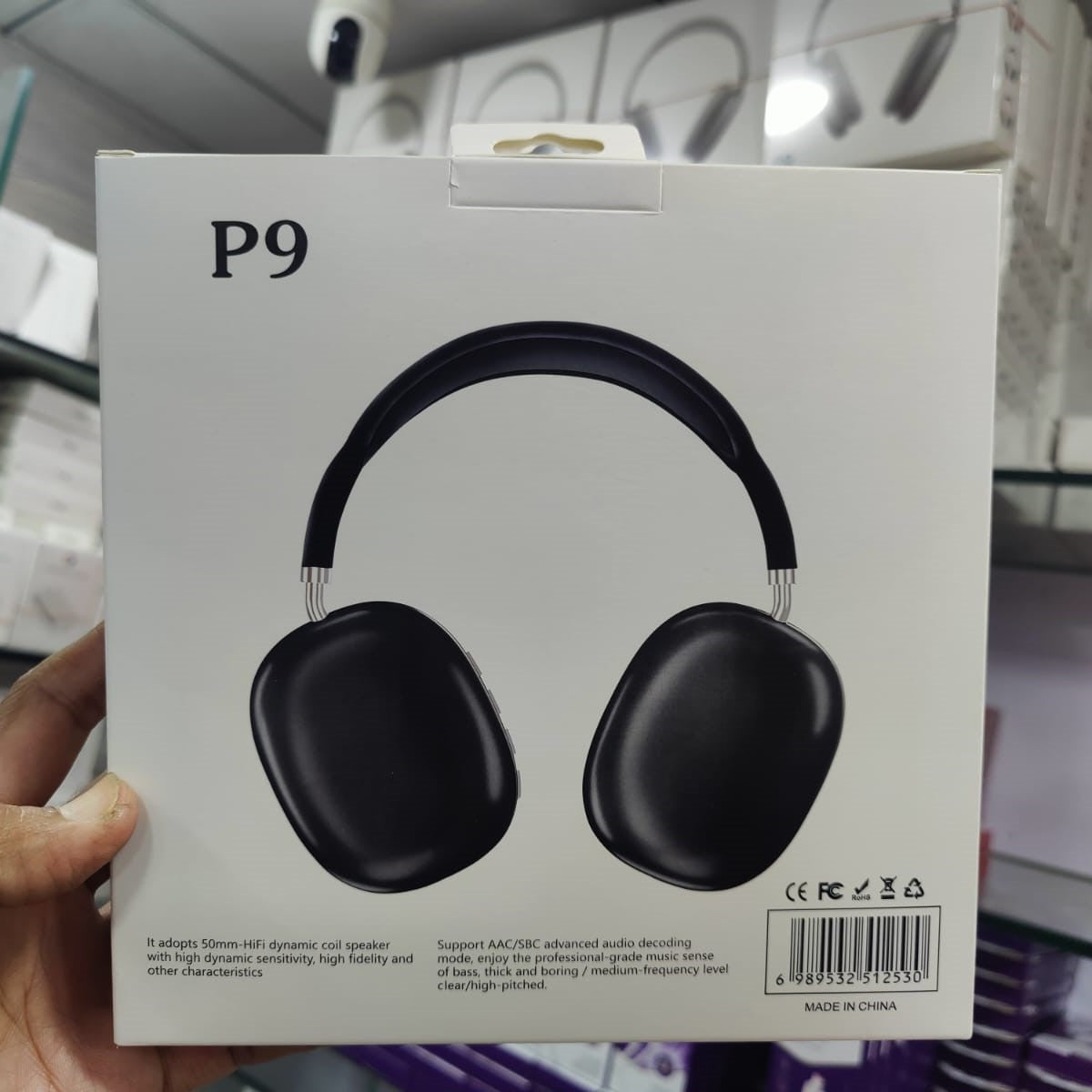 P9 Pro Wireless Bluetooth Headphones