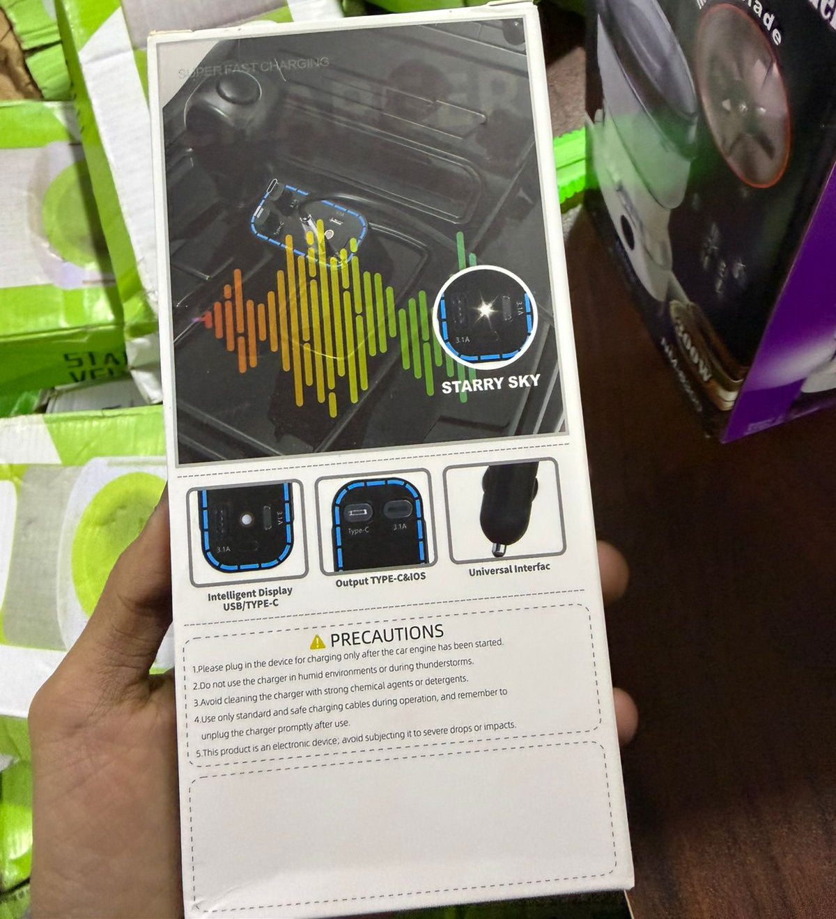 Retractable 4-in-1 Fast Car Charger