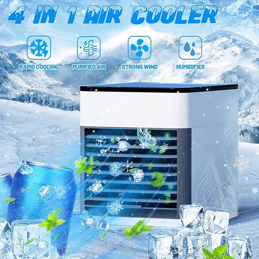 ArcticBreeze Pro - 4-in-1 Portable Mini Air Cooler & Humidifier