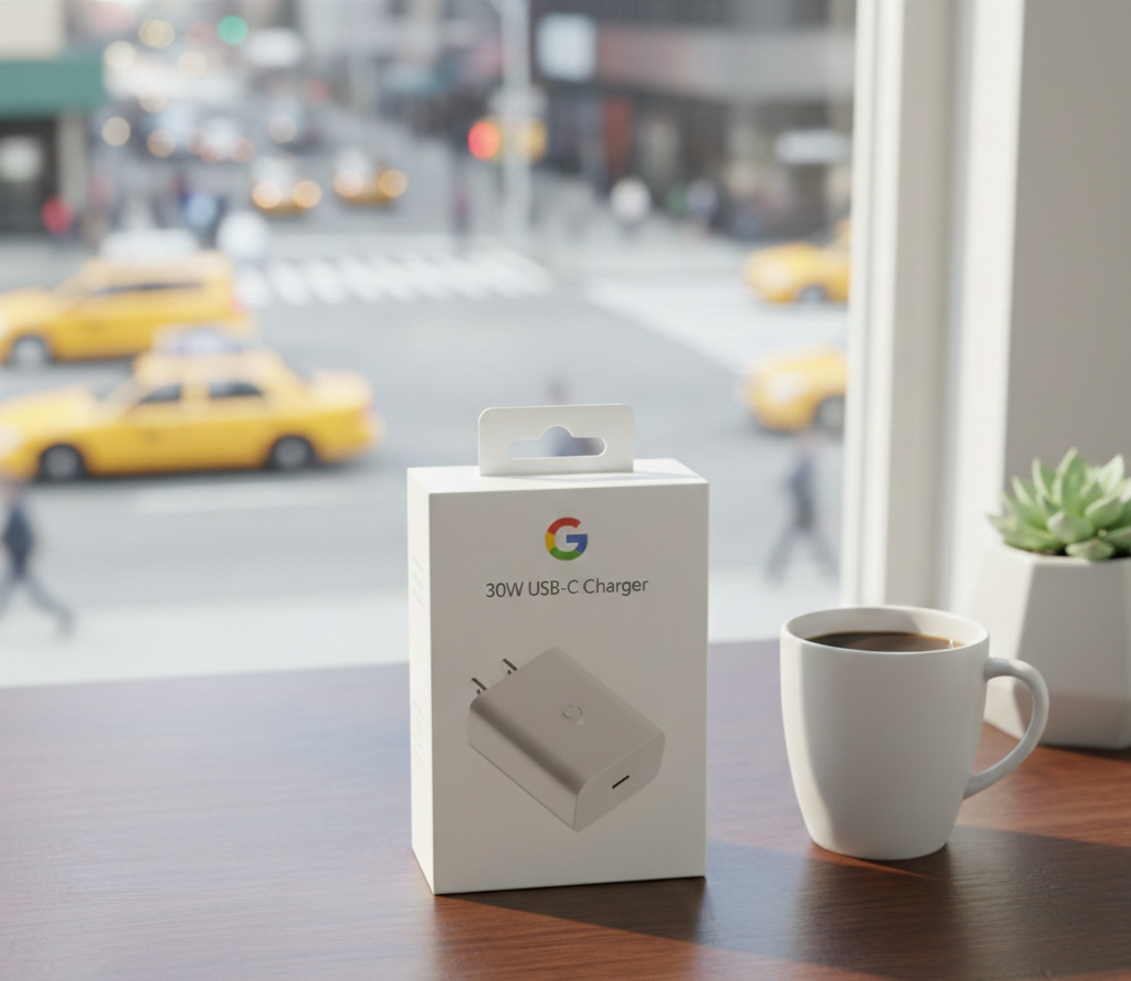 Google 30W USB-C Charger For Fast And Reliable Power Delivery(without cable)