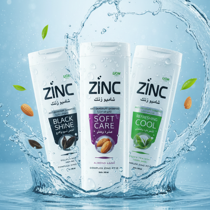 ZINC Anti-Dandruff Shampoo For Men & Women