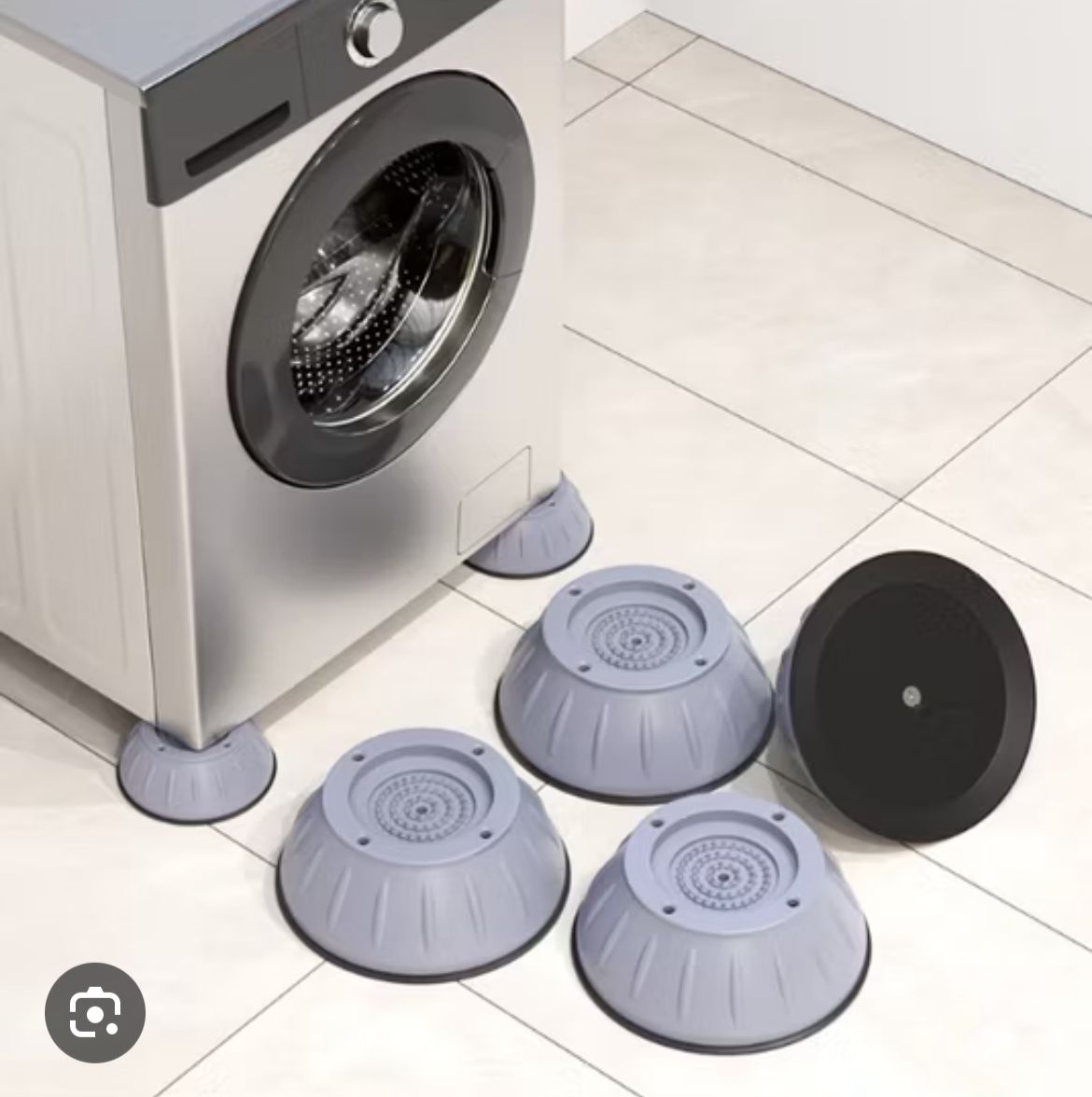 4Pcs Universal Anti‑Vibration Feet Pads